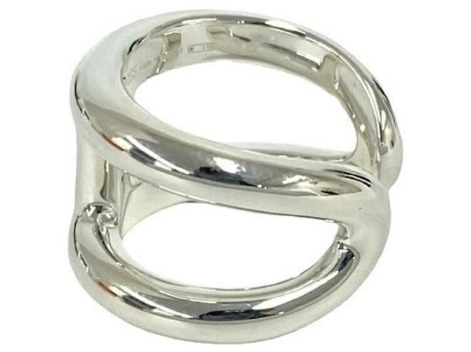 Hermès Hermes Osmo's GM Ring Silvery - view 4