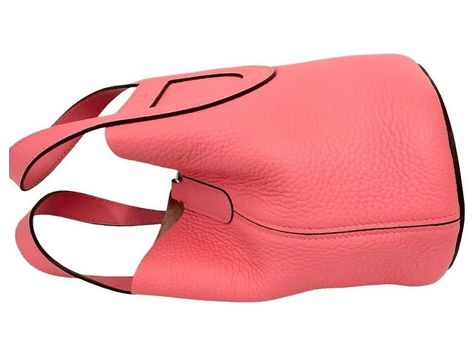 Hermès Borsa Tote Mini Hermes In the Loop 18 Rosa - vista 5