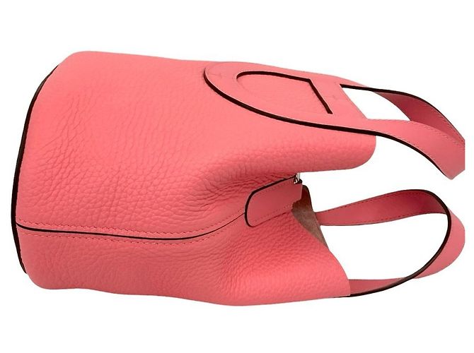 Hermès Borsa Tote Mini Hermes In the Loop 18 Rosa - vista 6