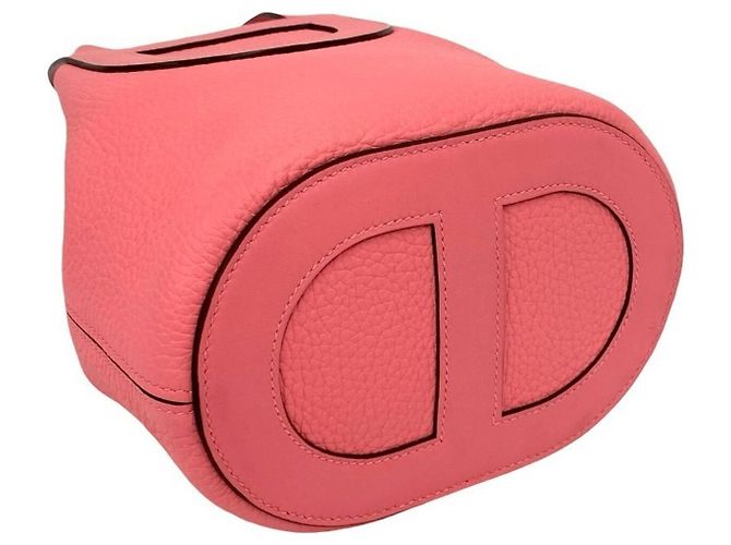 Hermès Borsa Tote Mini Hermes In the Loop 18 Rosa - vista 7