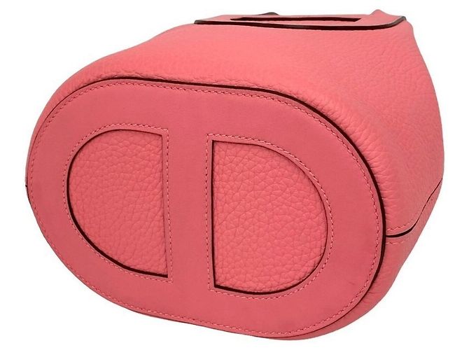 Hermès Borsa Tote Mini Hermes In the Loop 18 Rosa - vista 8