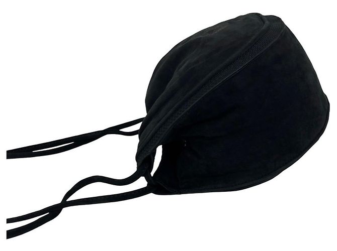 Loewe Vintage Anagram Logo Leder Schultertasche Schwarz - Ansicht 5