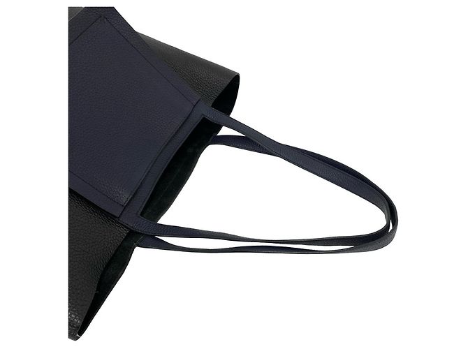Hermès Borsa Tote Hermes Cabasellier 46 in Navy Blu navy - vista 4