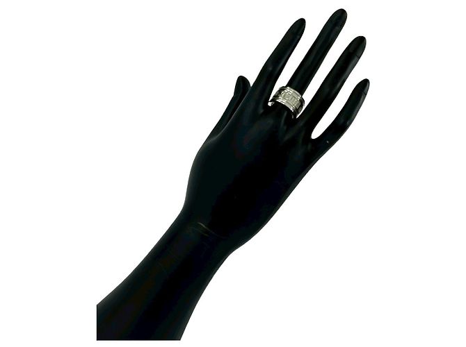 Tiffany & Co Anello Tiffany Vintage Wide Atlas Argento - vista 2