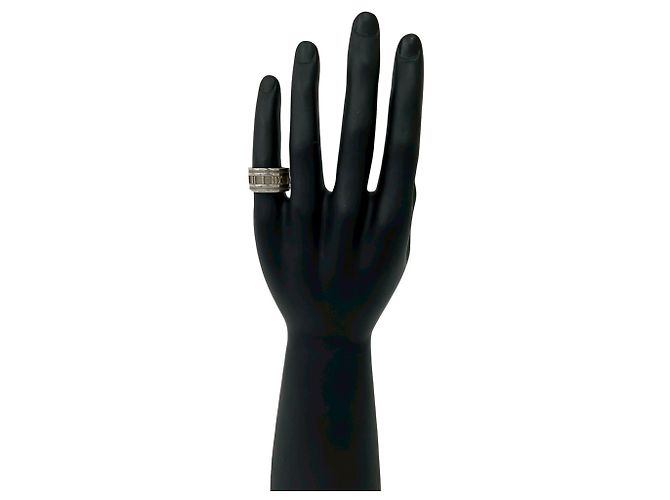 Tiffany & Co Anello Tiffany Vintage Wide Atlas Argento - vista 2