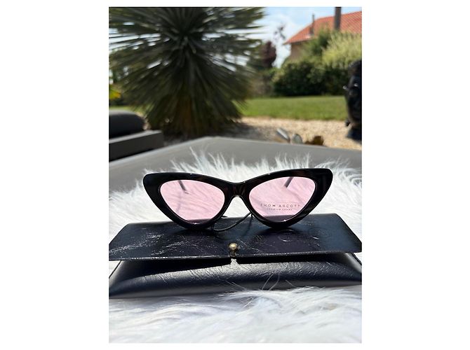 Autre Marque Thom AScott Gafas de sol ojo de gato Negro - vista 2
