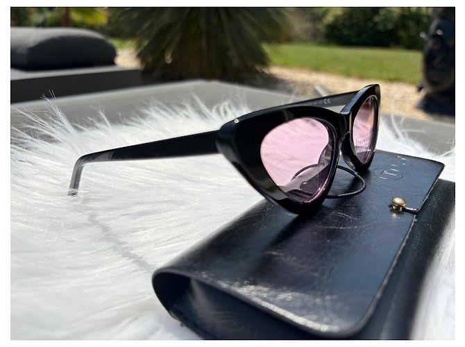 Autre Marque Thom AScott Gafas de sol ojo de gato Negro - vista 3