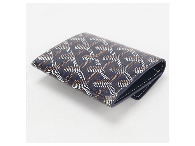 Cartera de doble pliegue Goyard Marigny Azul marino - vista 2