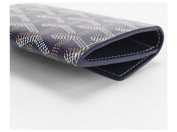 Cartera de doble pliegue Goyard Marigny Azul marino - vista 7