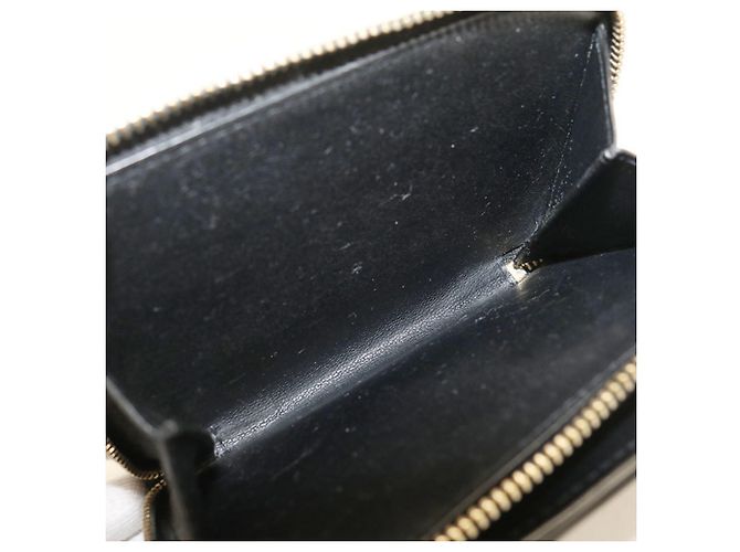 Cartera bi-fold para mujer Saint Laurent Negro - vista 8