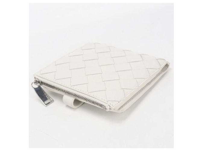 Cartera Bi-Fold Bottega Veneta Blanco - vista 2