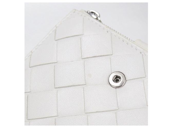 Cartera Bi-Fold Bottega Veneta Blanco - vista 9