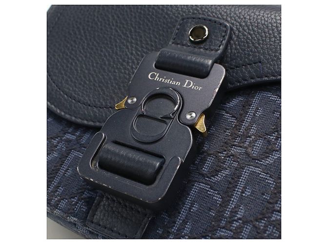 Borsa a tracolla Christian Dior DIOR Blu navy - vista 5
