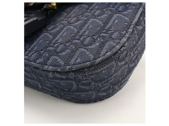 Borsa a tracolla Christian Dior DIOR Blu navy - vista 6