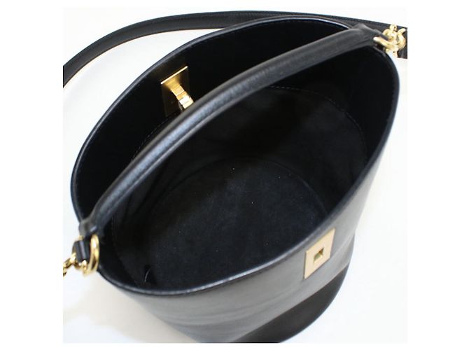 16 Céline Borsa a secchiello Celine Teen Nero - vista 3