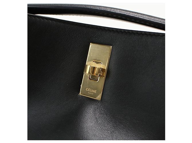 16 Céline Borsa a secchiello Celine Teen Nero - vista 4