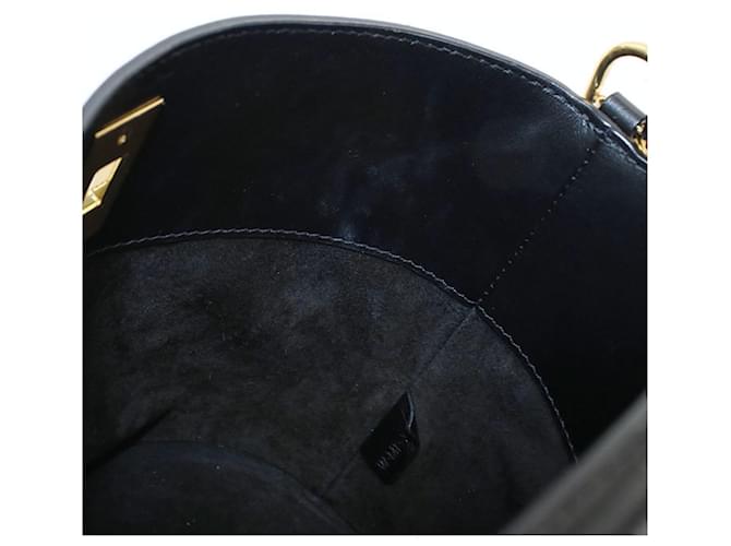 16 Céline Borsa a secchiello Celine Teen Nero - vista 6