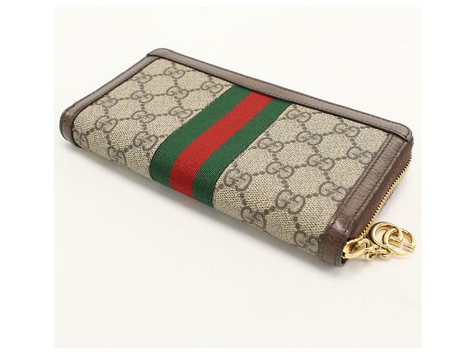Gucci Ophidia Zip-Around Wallet Beige - Ansicht 2