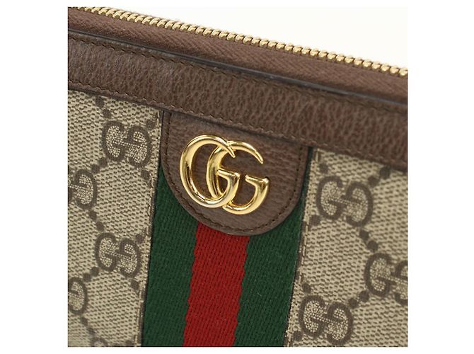 Gucci Ophidia Zip-Around Wallet Beige - Ansicht 4
