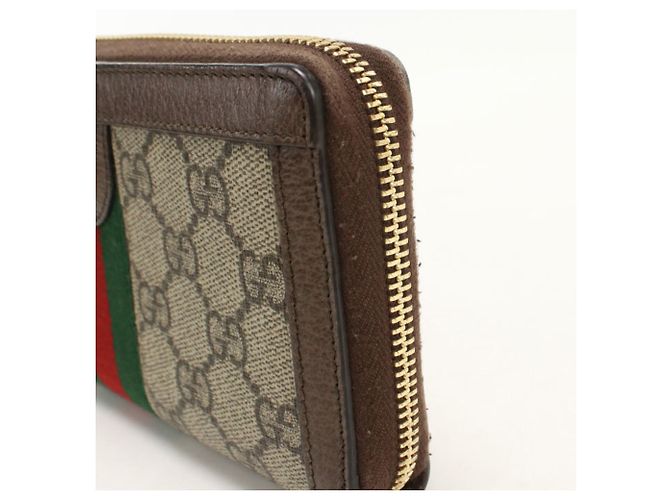 Gucci Ophidia Zip-Around Wallet Beige - Ansicht 5