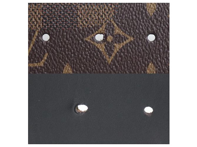 Cintura reversibile Louis Vuitton LV Dimension Marrone - vista 7