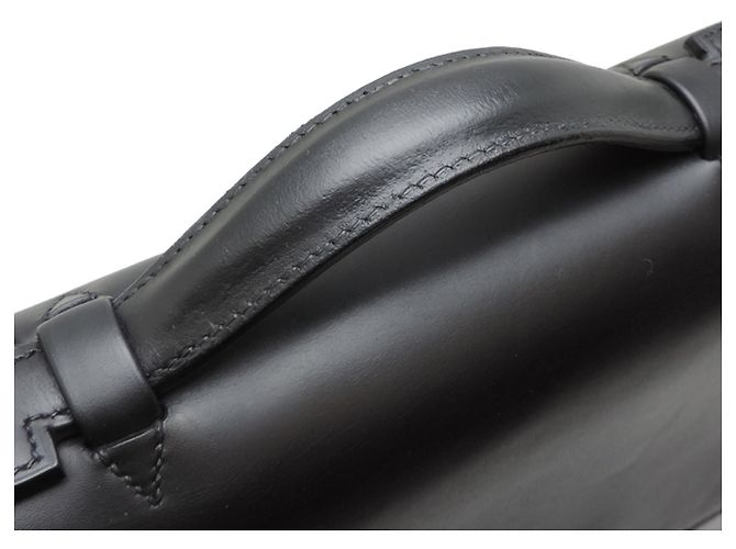 Hermès Hermes Sac à Dépêches 38 Briefcase Noir - vue 5