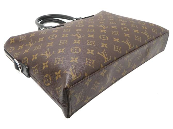 Borsa Louis Vuitton Portedocument Jour Marrone - vista 3