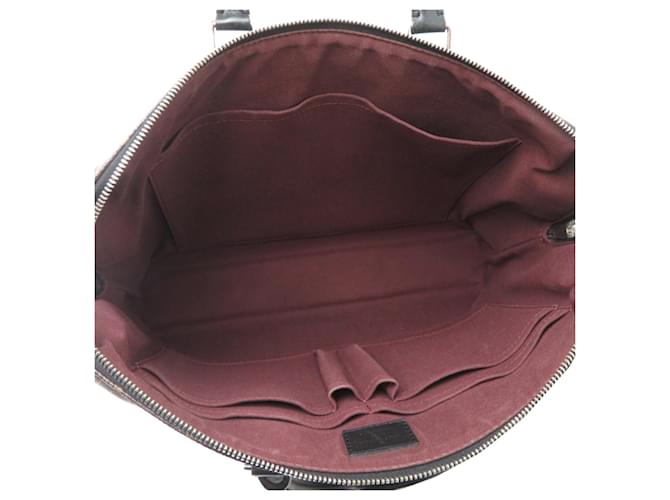 Borsa Louis Vuitton Portedocument Jour Marrone - vista 6