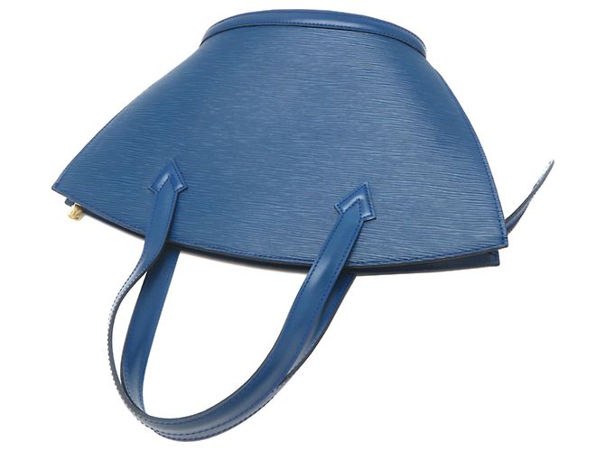Louis Vuitton Saint Jacques PM Damen Tote Bag Blau - Ansicht 4