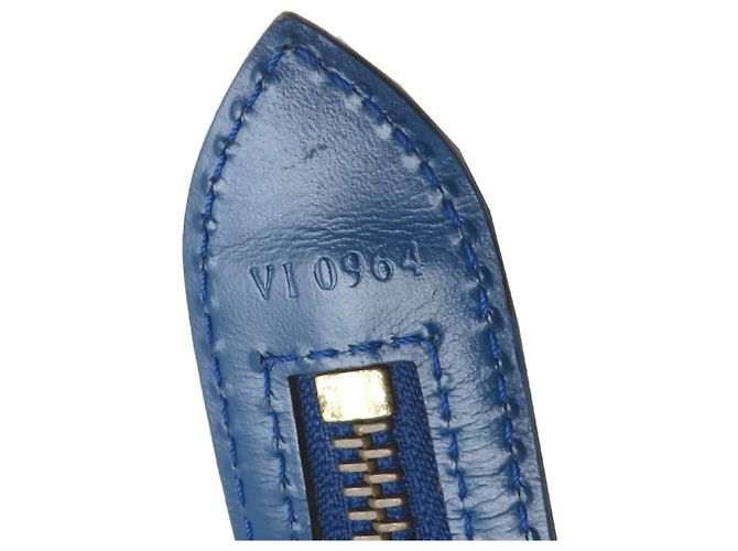Louis Vuitton Saint Jacques PM Damen Tote Bag Blau - Ansicht 8