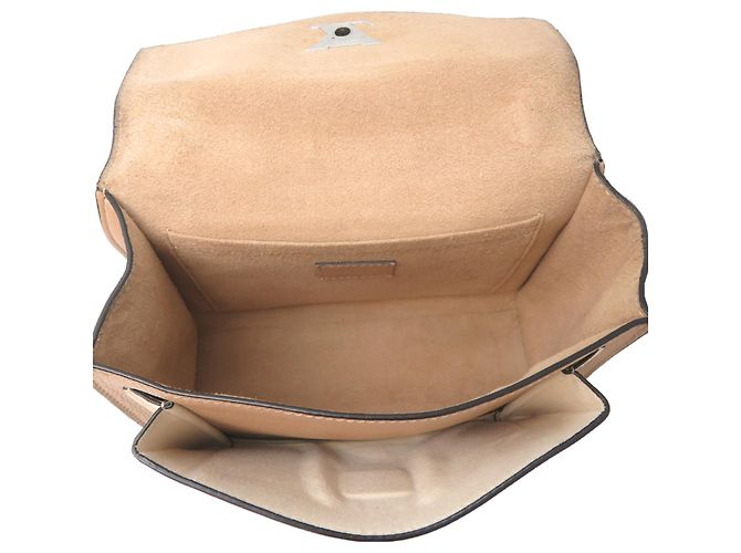 Borsa a tracolla Louis Vuitton MyLockme BB Beige Crudo - vista 6