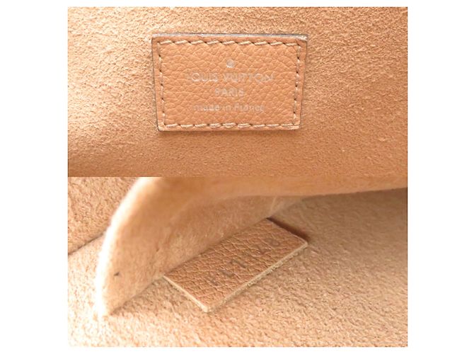 Borsa a tracolla Louis Vuitton MyLockme BB Beige Crudo - vista 7