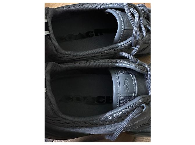 Coach Tech Runner Sneakers Camouflage Grigio Uomo - vista 7