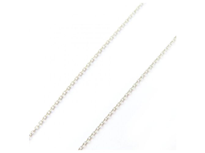 Tiffany & Co Collana con pendente Tiffany Elsa Peretti Open Heart Argento D'oro - vista 10