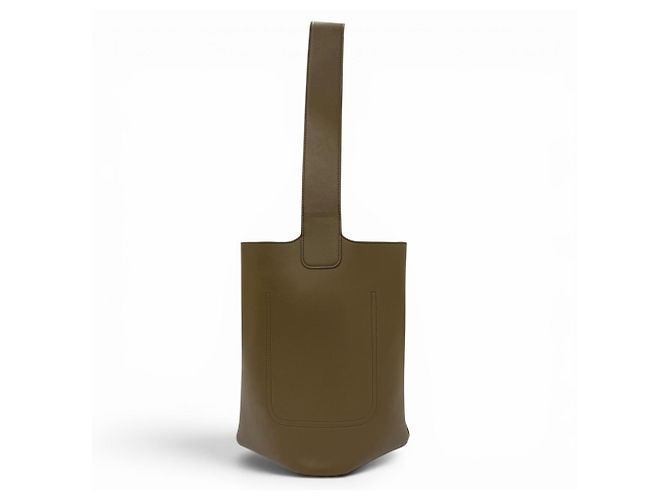 Loewe Pebble Bucket Bag Khaki - Ansicht 3