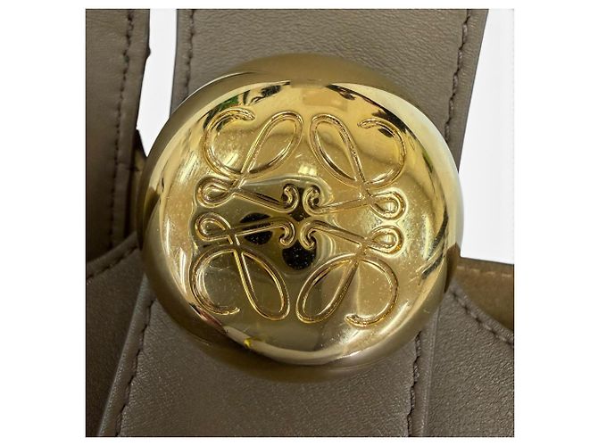 Loewe Pebble Bucket Bag Khaki - Ansicht 9