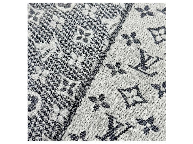Stola in lana classica Monogram Louis Vuitton Marrone - vista 4