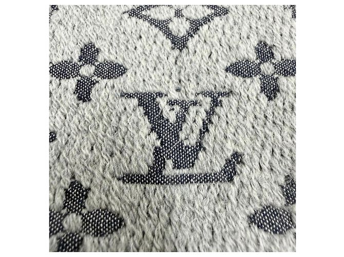Stola in lana classica Monogram Louis Vuitton Marrone - vista 5