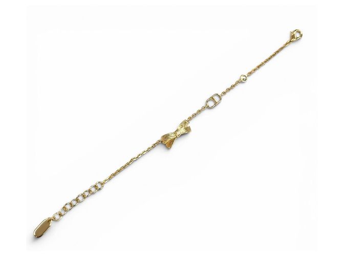 Bracciale con charm dorato Christian Dior D'oro - vista 4