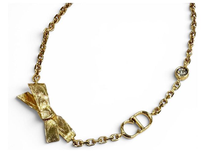 Bracciale con charm dorato Christian Dior D'oro - vista 6