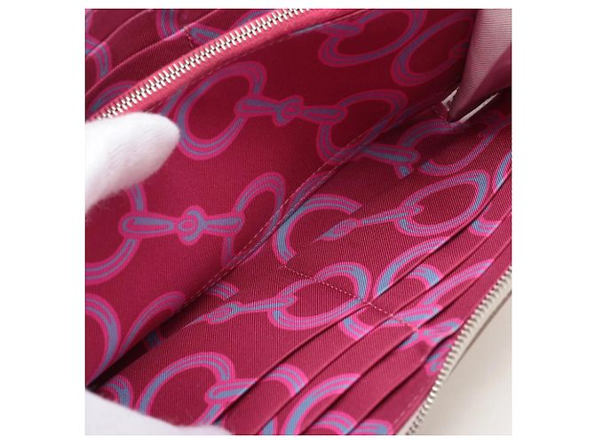 Hermès Hermes Azap Long Wallet aus Elfenbein Leder Roh - Ansicht 6