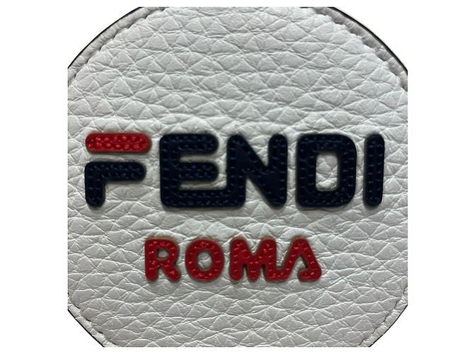 Pochette Collaborazione Fendi x Fila Bianco - vista 5