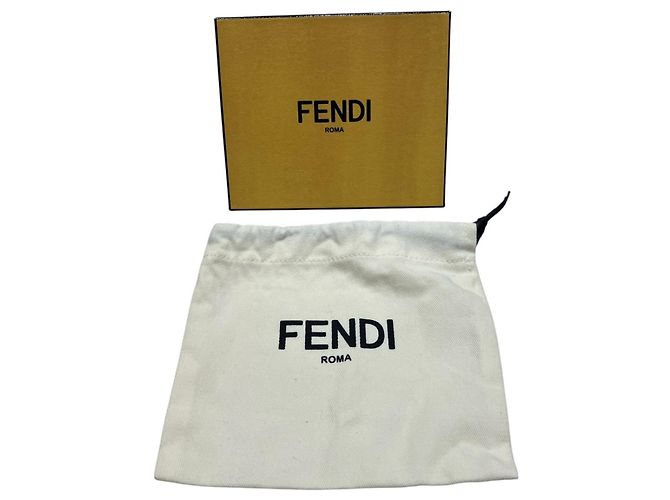 Pochette Collaborazione Fendi x Fila Bianco - vista 6