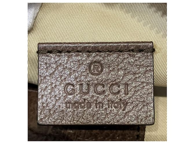 Marsupio Gucci x The North Face Beige Verde - vista 4