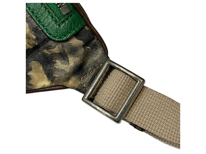 Marsupio Gucci x The North Face Beige Verde - vista 7