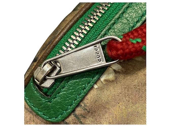 Marsupio Gucci x The North Face Beige Verde - vista 8