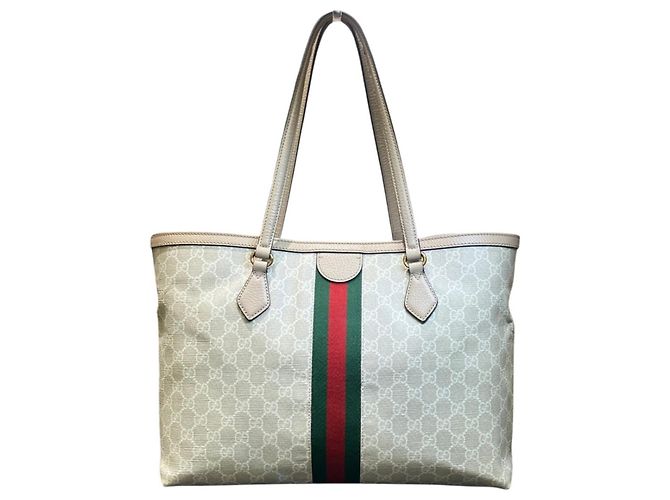 Borsa Tote Gucci Ophidia Beige - vista 2