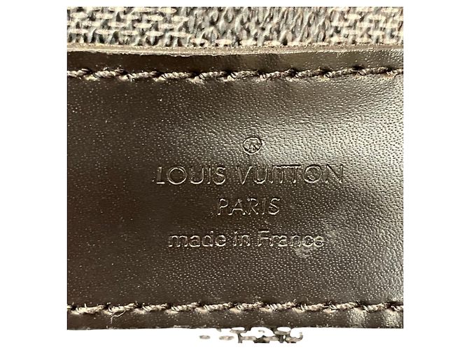 Beauty case Louis Vuitton Damier Graphite Marrone - vista 8