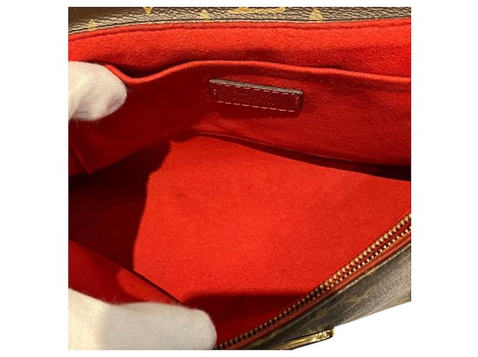 Bolso de Hombro Louis Vuitton Sampla Seed Castaño - vista 5