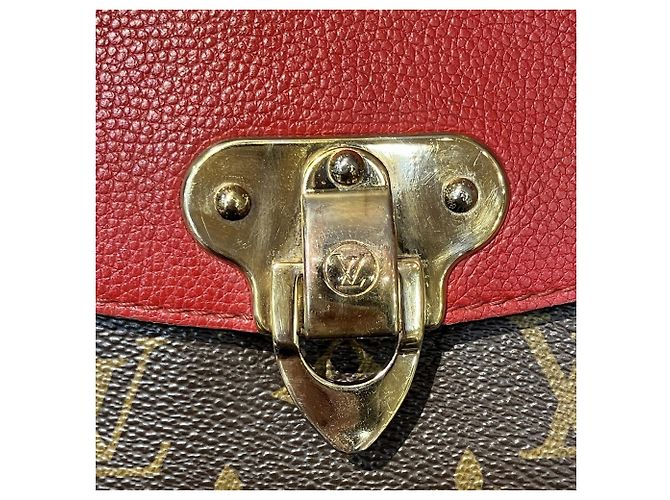Bolso de Hombro Louis Vuitton Sampla Seed Castaño - vista 8